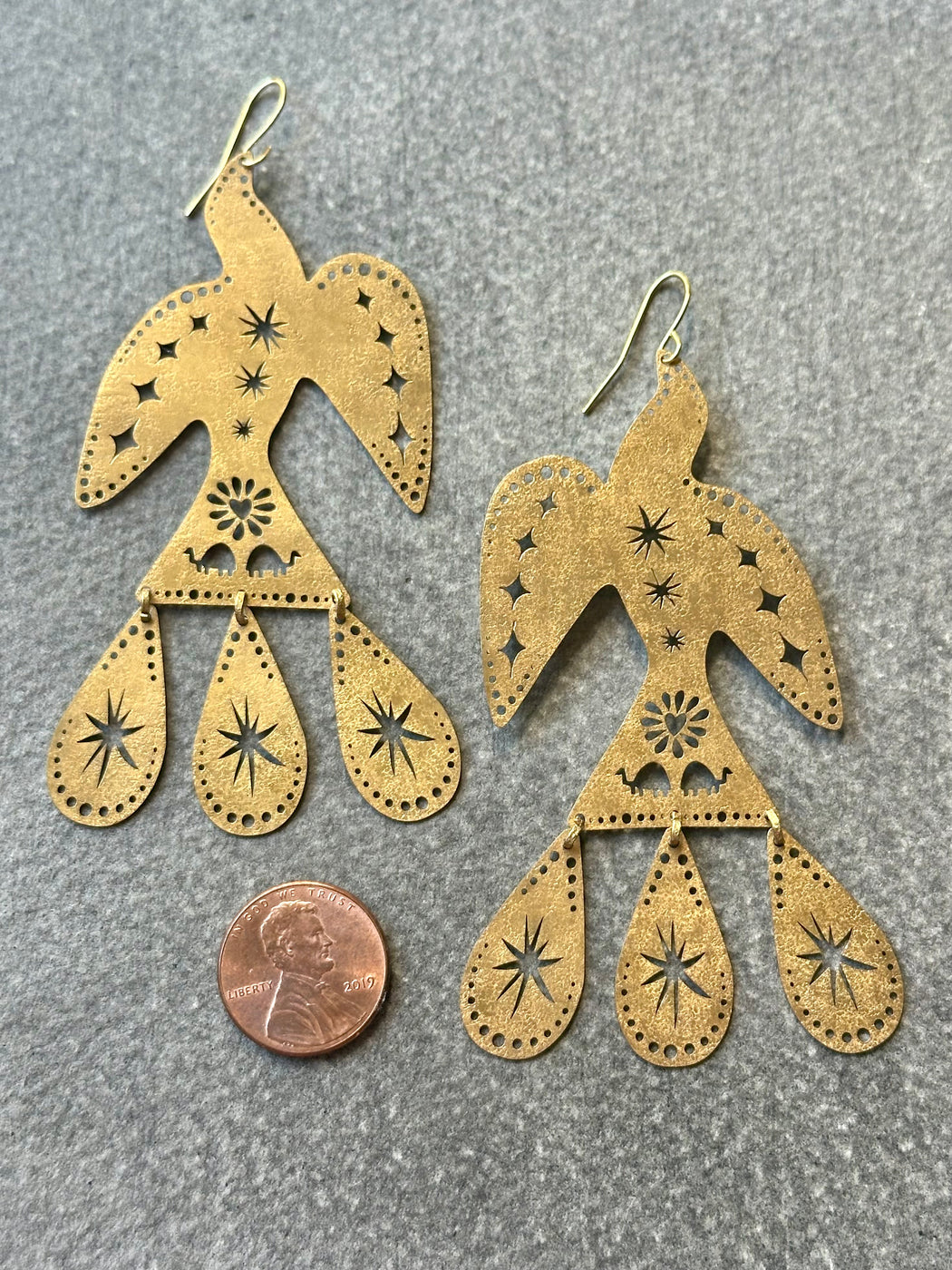 "Eagle" Earrings by Gulushu