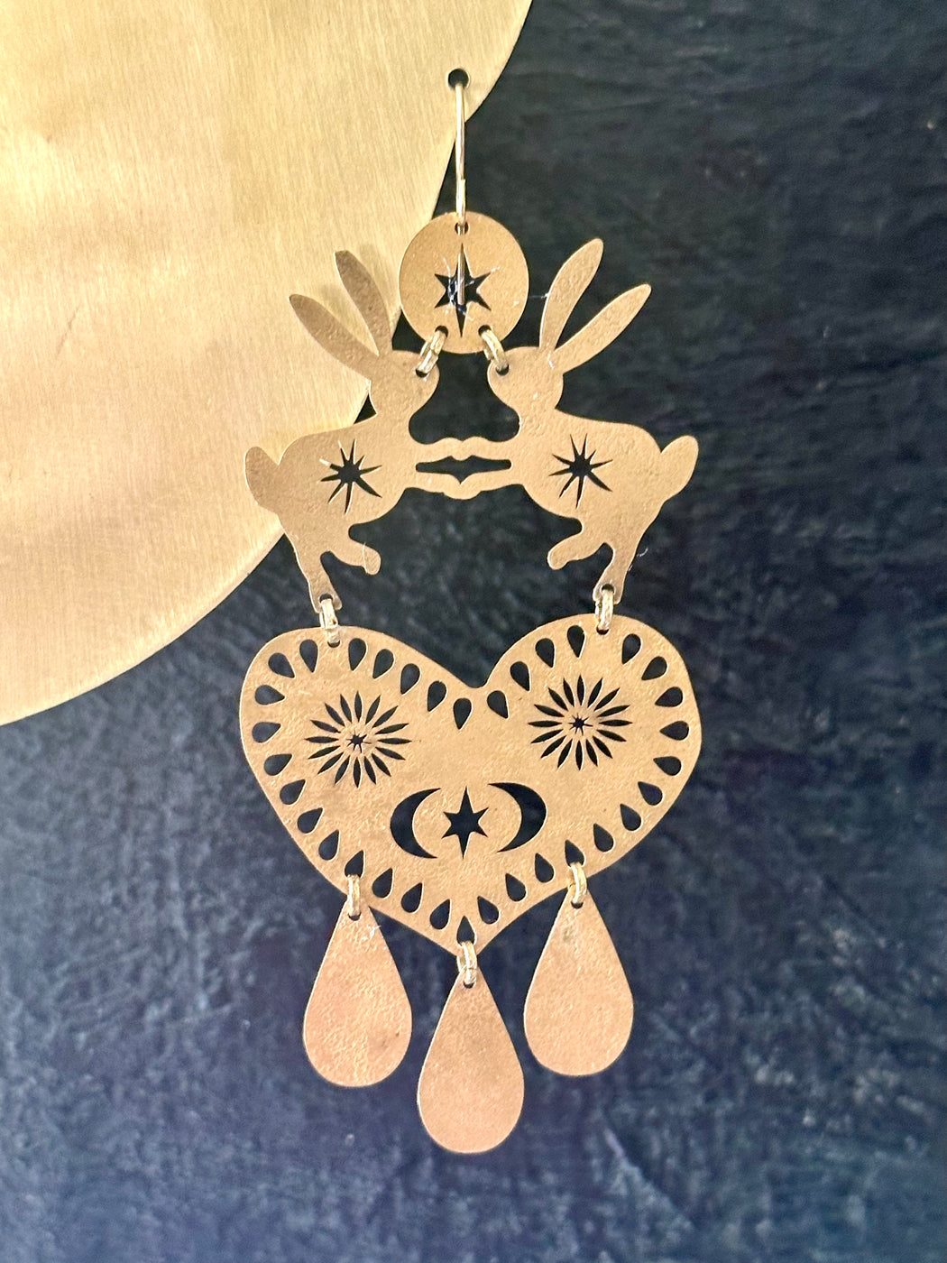 "Heart" Earrings by Gulushu