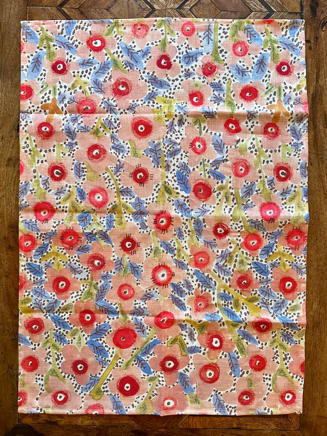 "Mon Amis" Linen Tea Towel