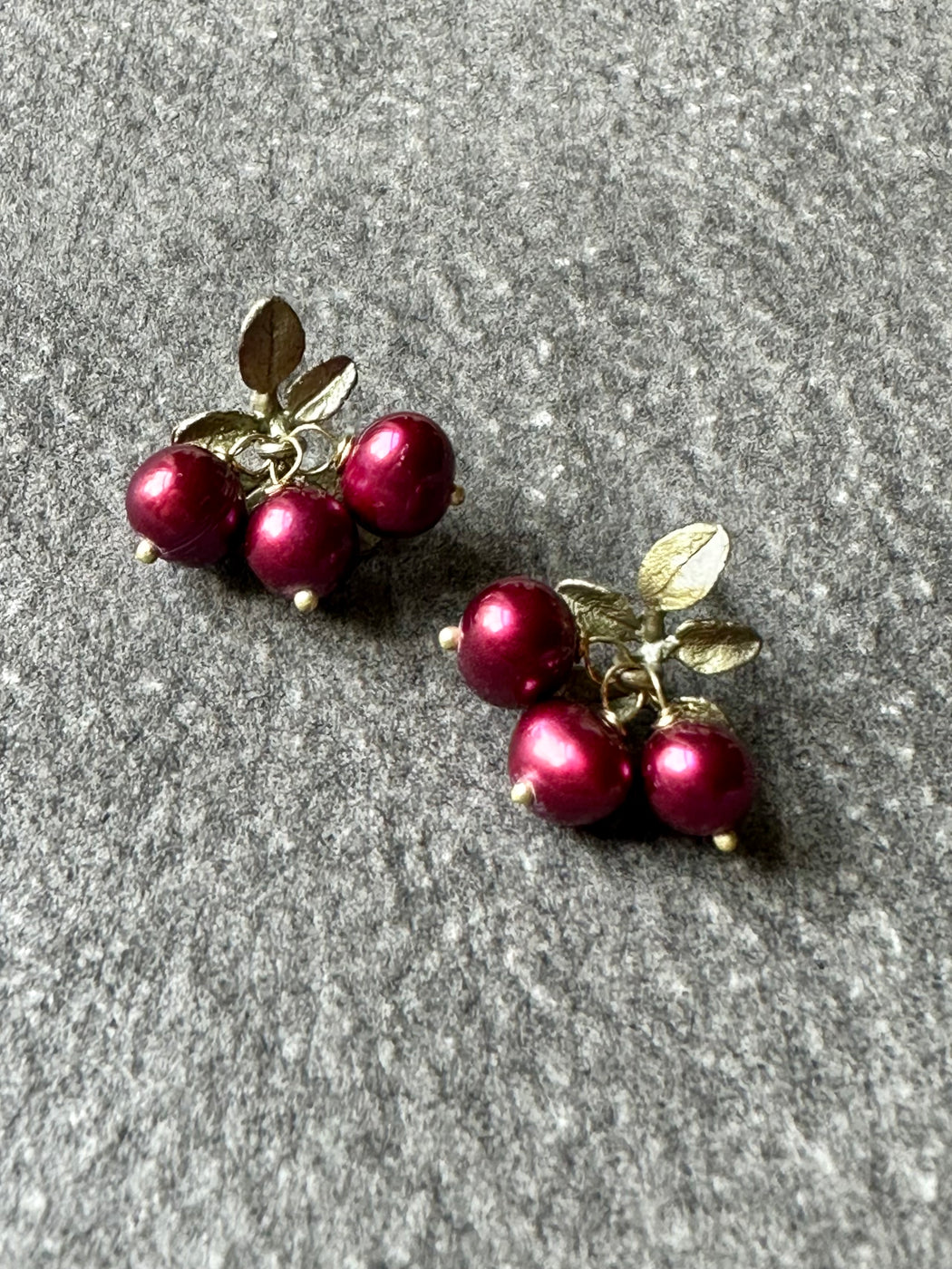 "Cranberry" Earrings