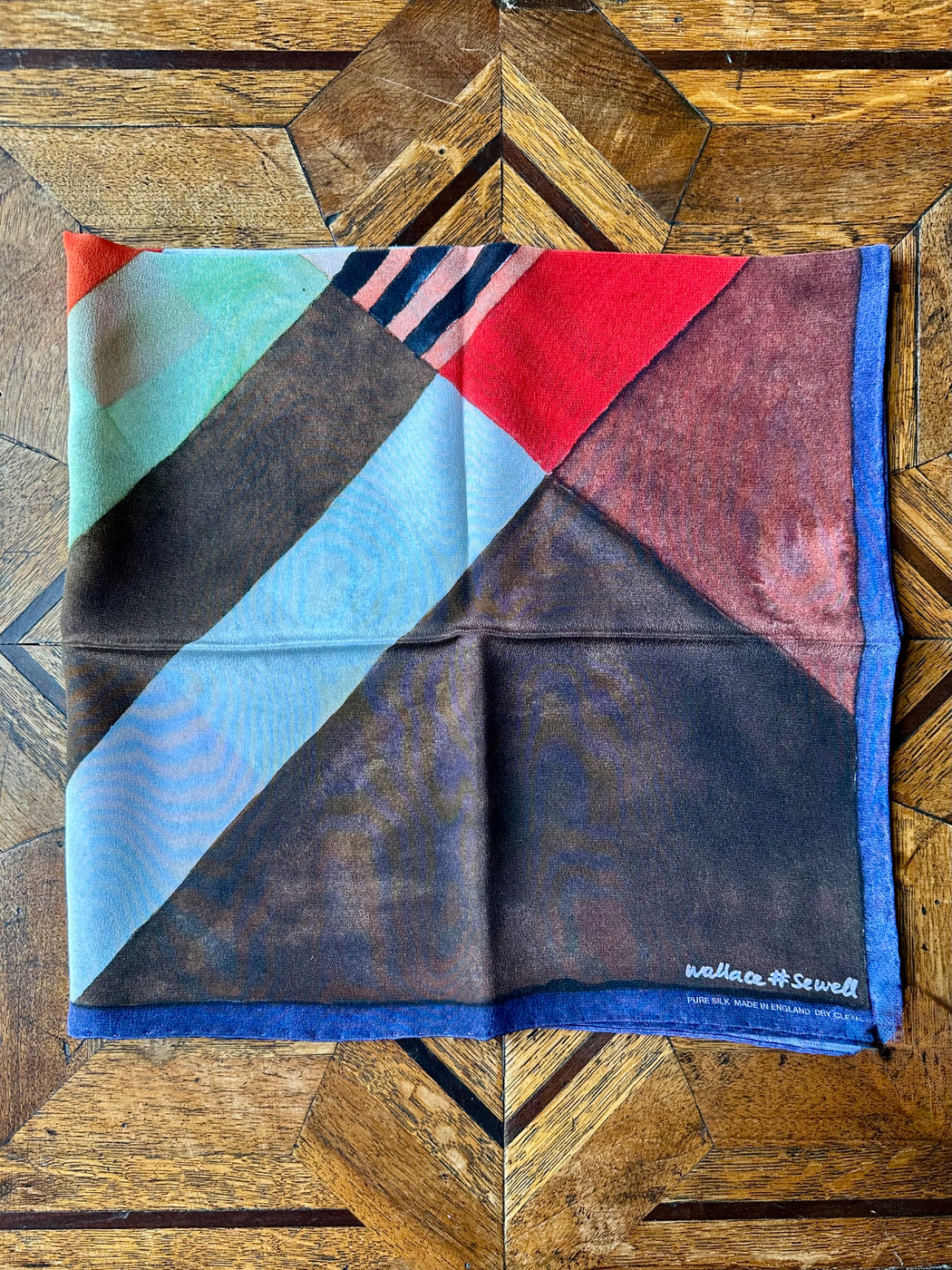 Wallace Sewell "Oblique" Silk Scarf