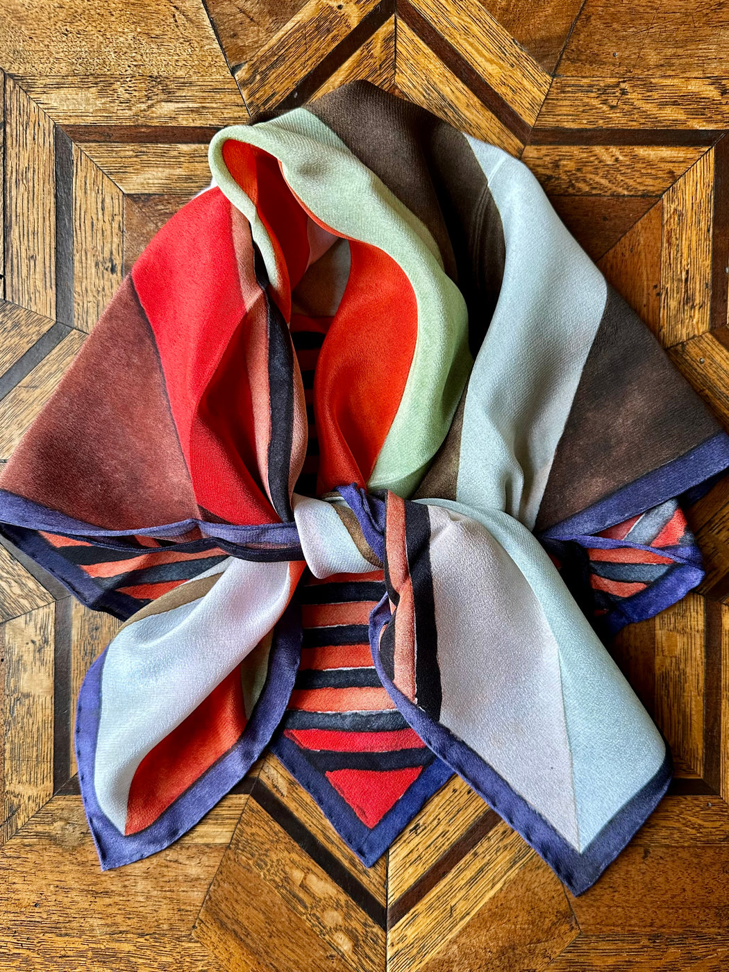 Wallace Sewell "Oblique" Silk Scarf