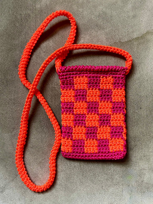 Hand-crocheted Phone Purse