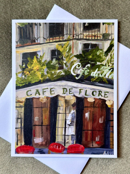 "Paris Cafe" Card by Mindy Carpenter