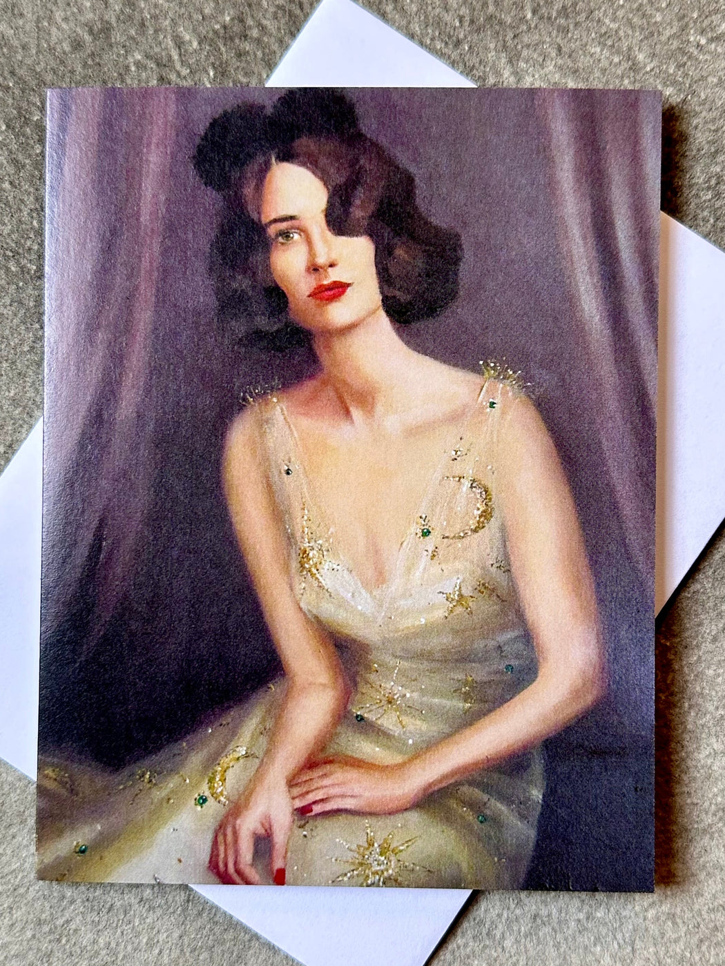 "Honeymoon" Card by Janet Hill