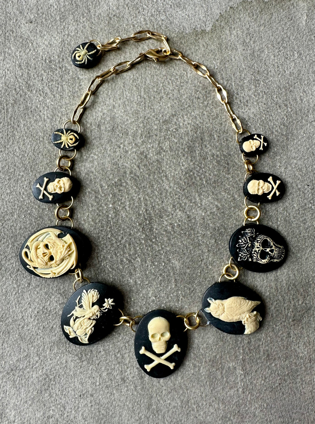 "Cameo" Necklace by Gay Isber