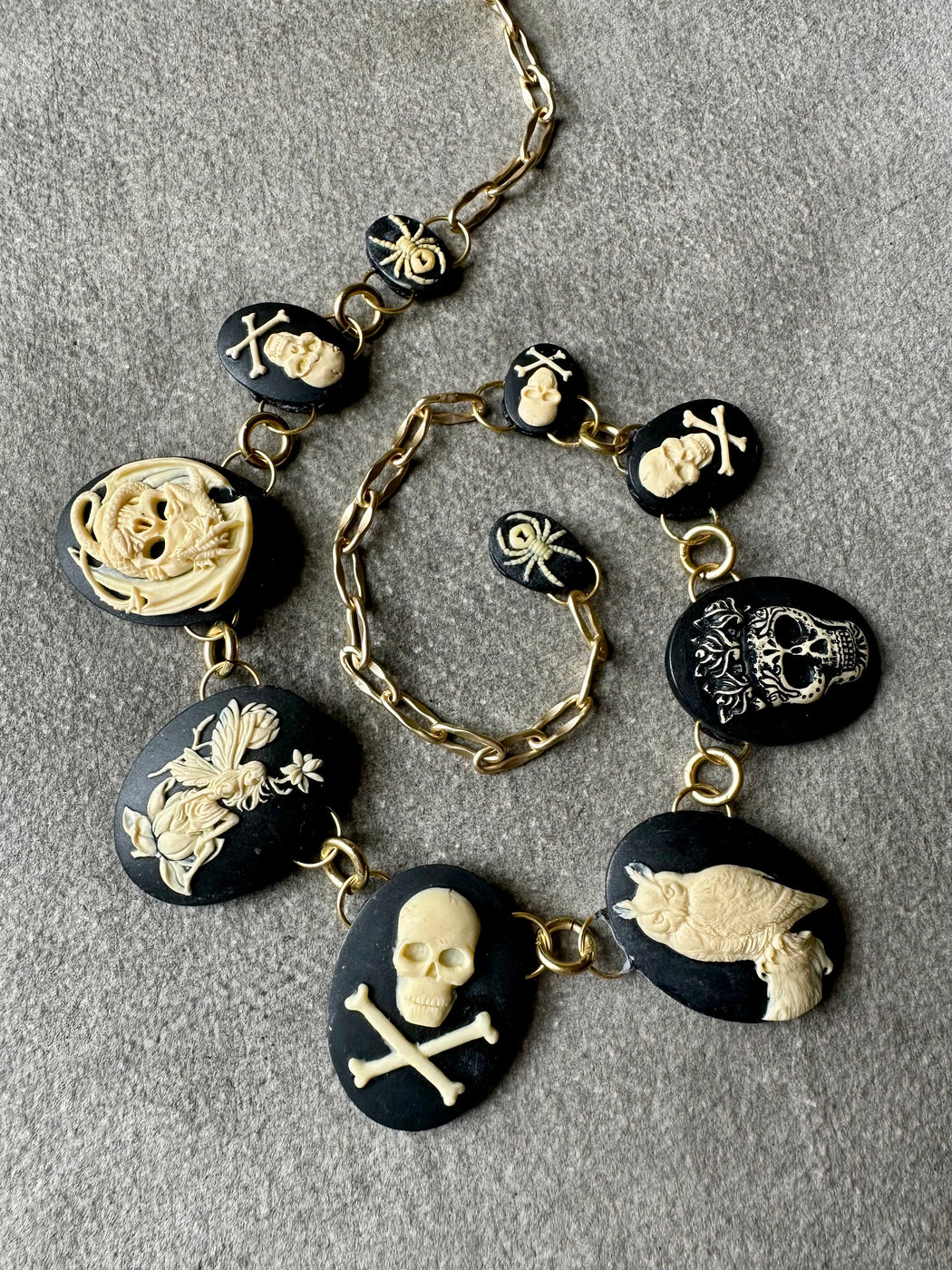 "Cameo" Necklace by Gay Isber