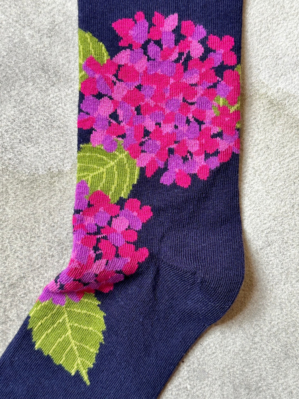 "Pink Hydrangea" Socks by This Night