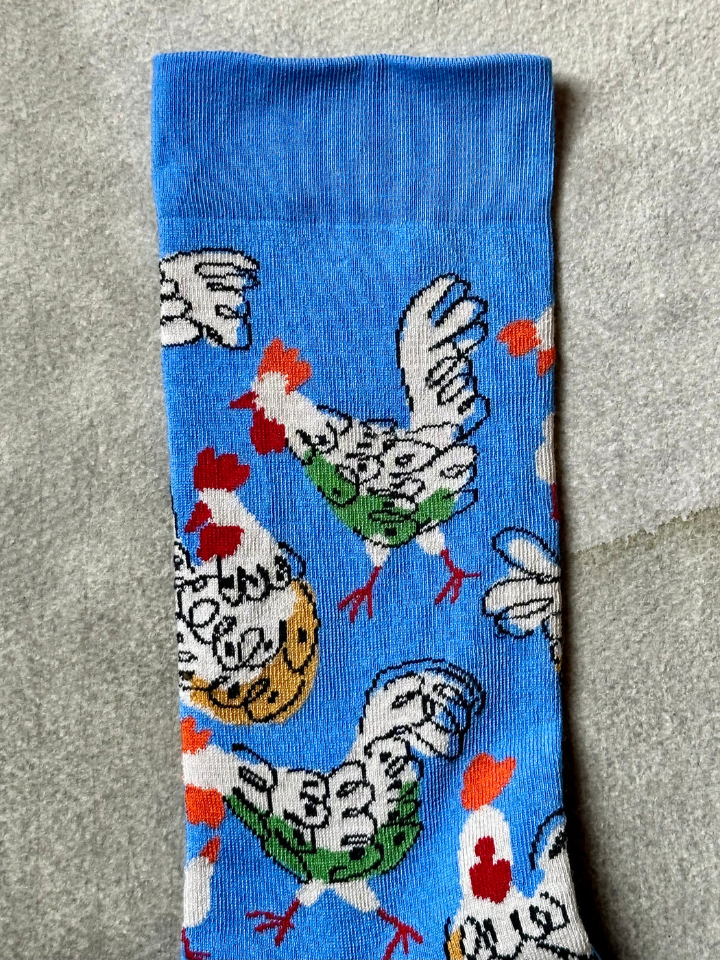 "Chicken" Socks by Bonne Maison