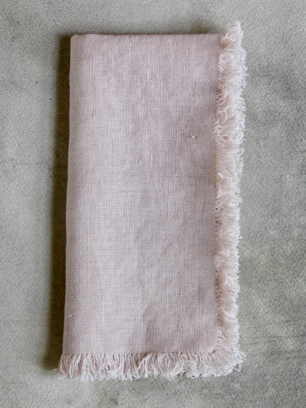 Swedish Linen Napkins - Pale Pink