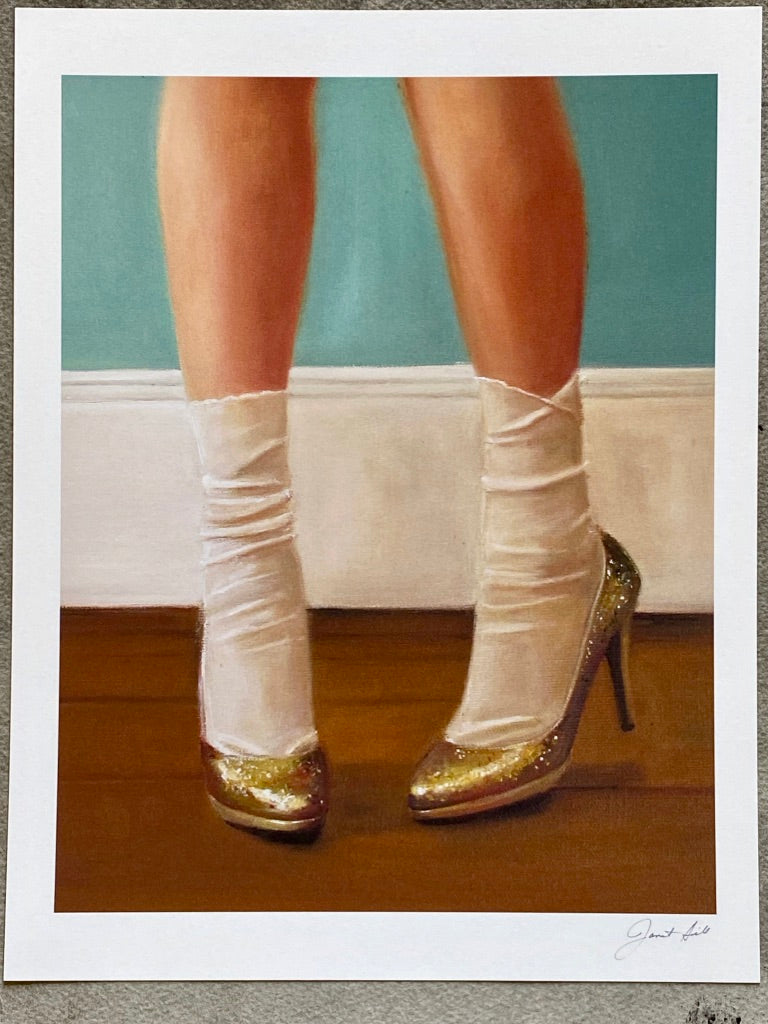 "Clickety Clack" by Janet Hill