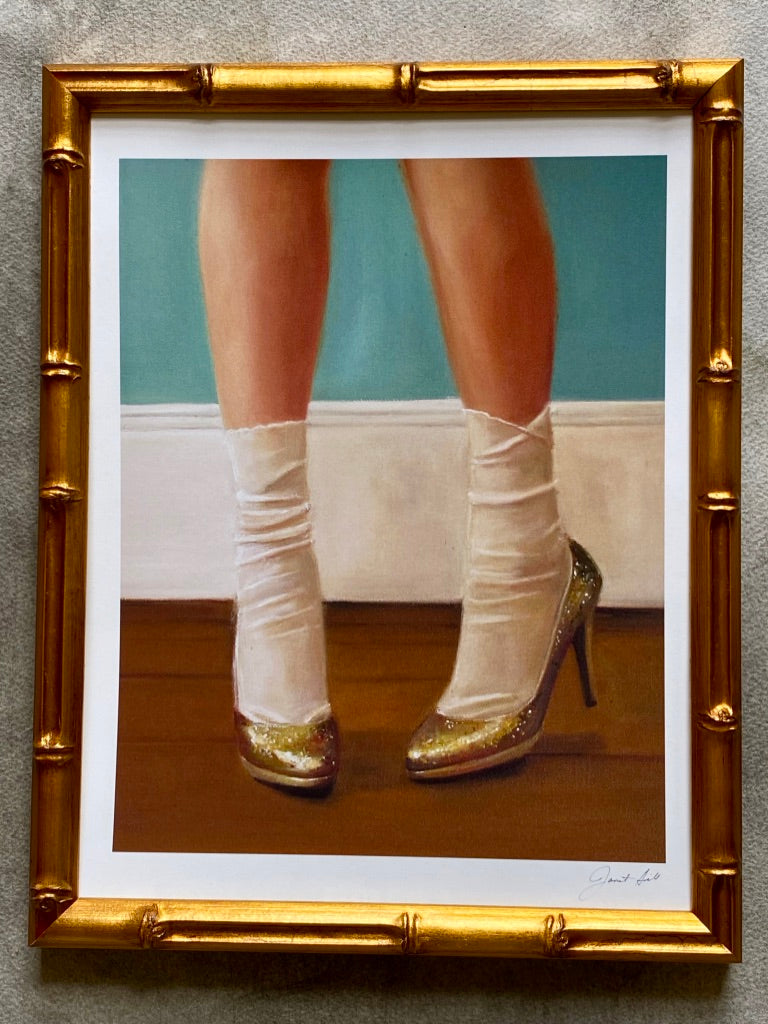 "Clickety Clack" by Janet Hill