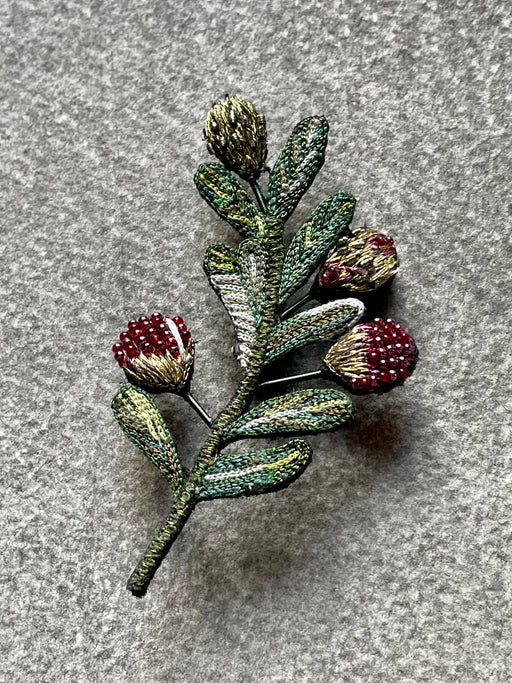 "Olive Branch" Brooch by Trovelore