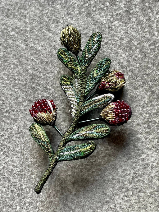 "Olive Branch" Brooch by Trovelore