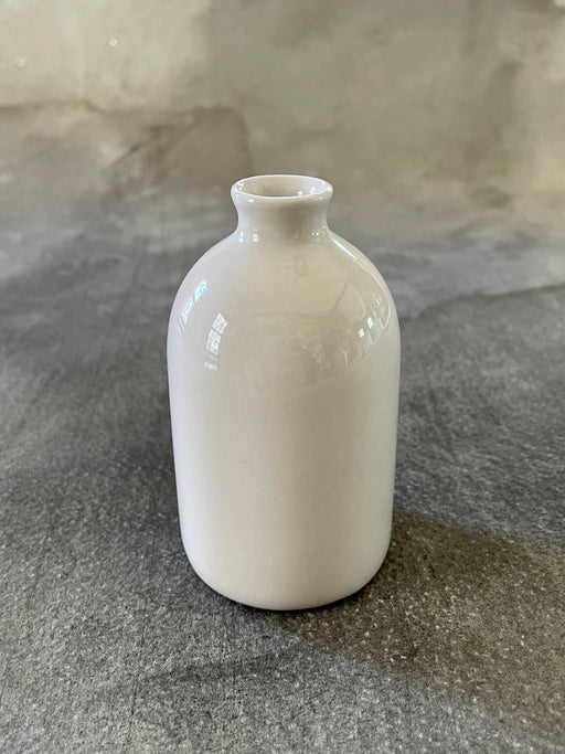 "Minimalist" Bud Vase by Honeycomb Studio - White