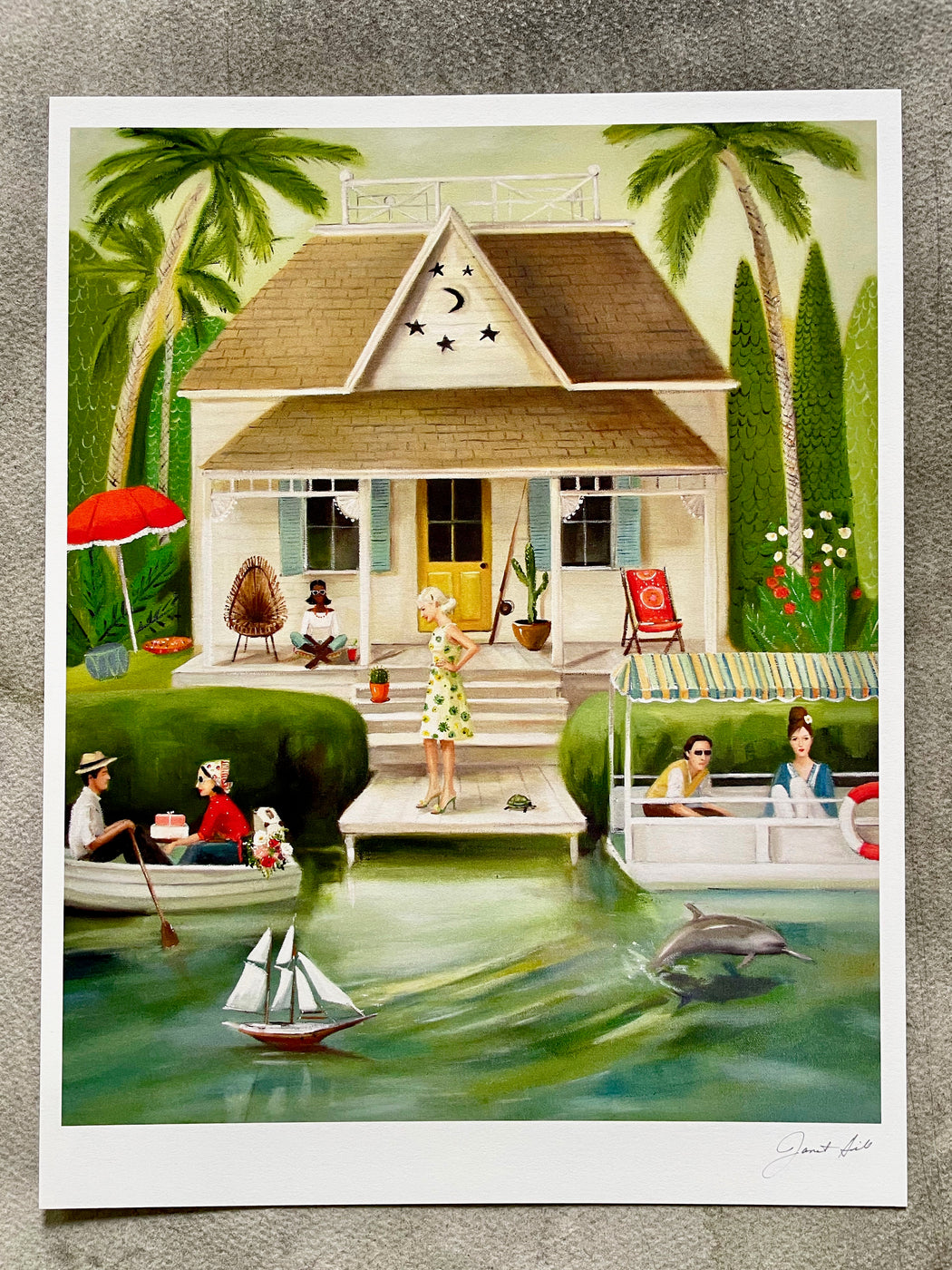 "June Everheart's Splendid Summer Home" by Janet Hill