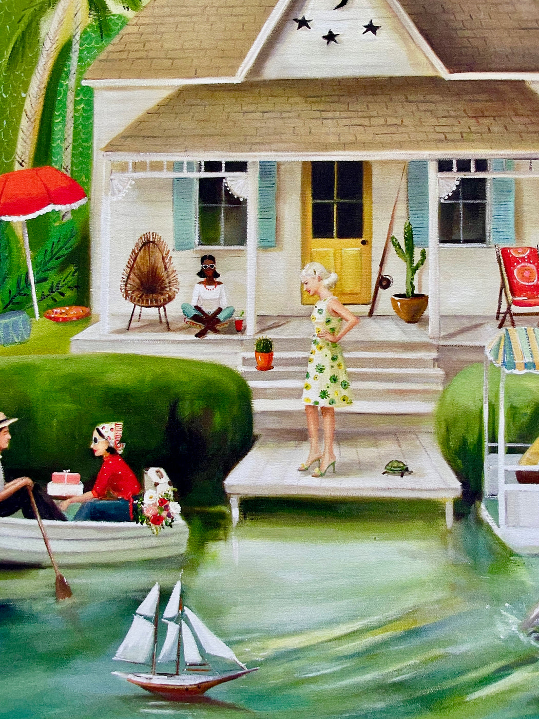 "June Everheart's Splendid Summer Home" by Janet Hill