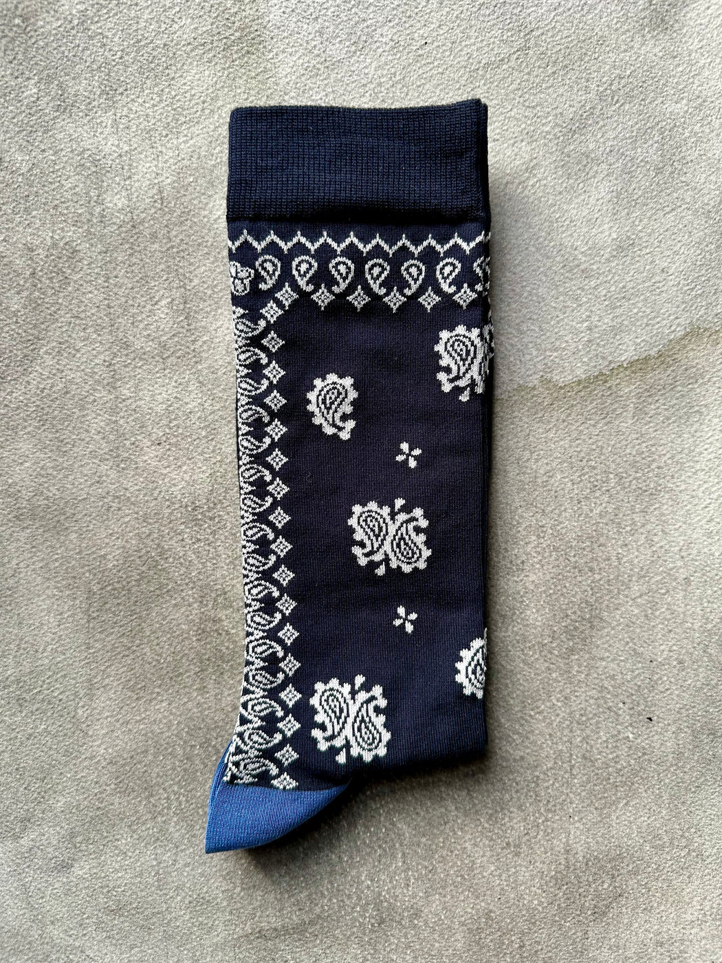 Royalties Paris Socks for Men - Black Bandana