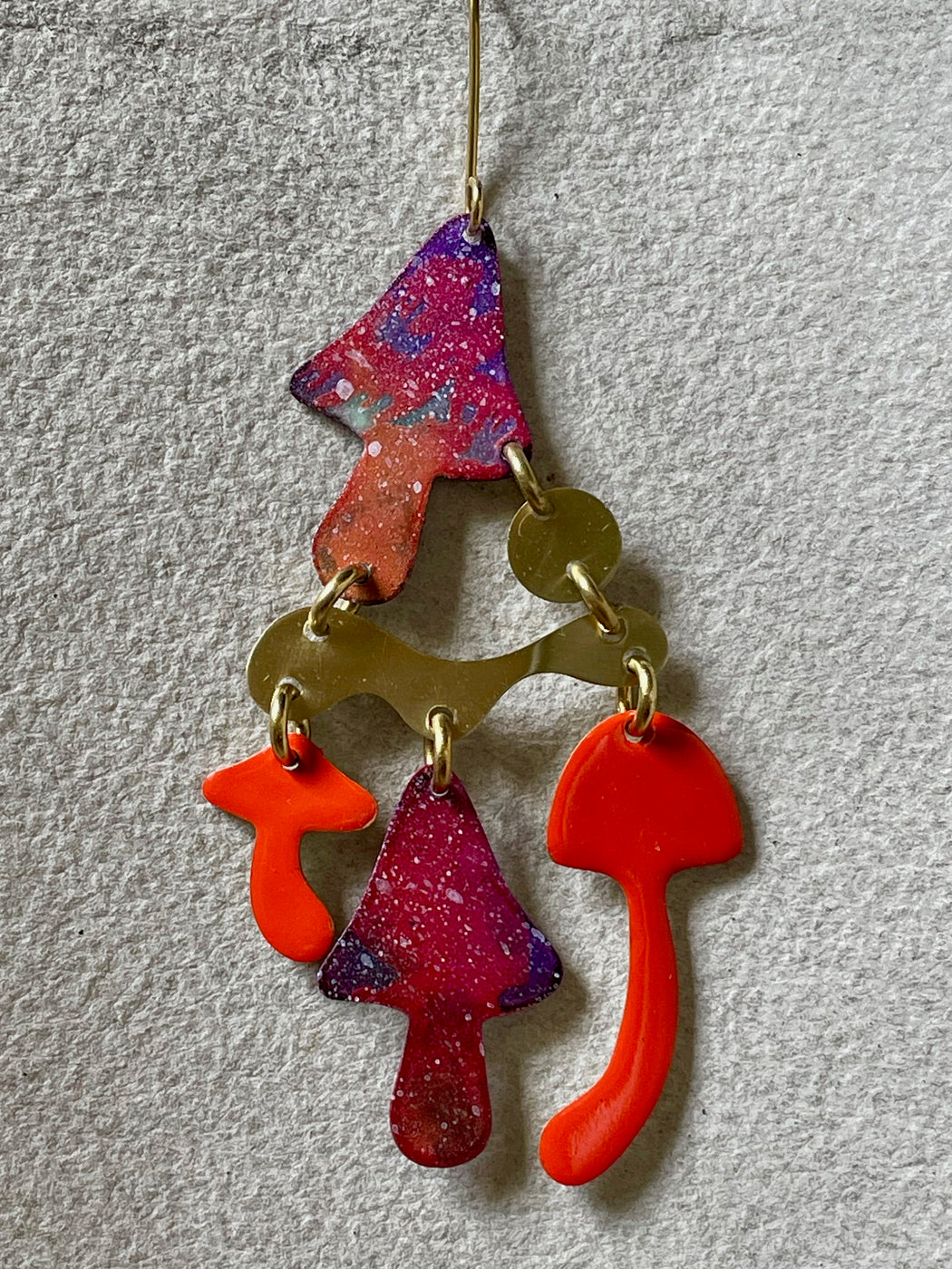Sibilia "Dreamland" Brass Earrings