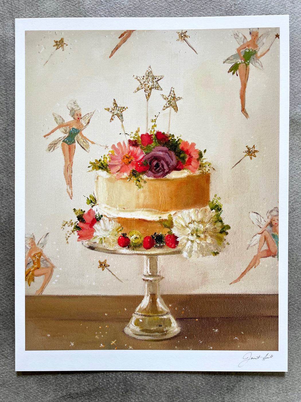"Fairy Cake" by Janet Hill