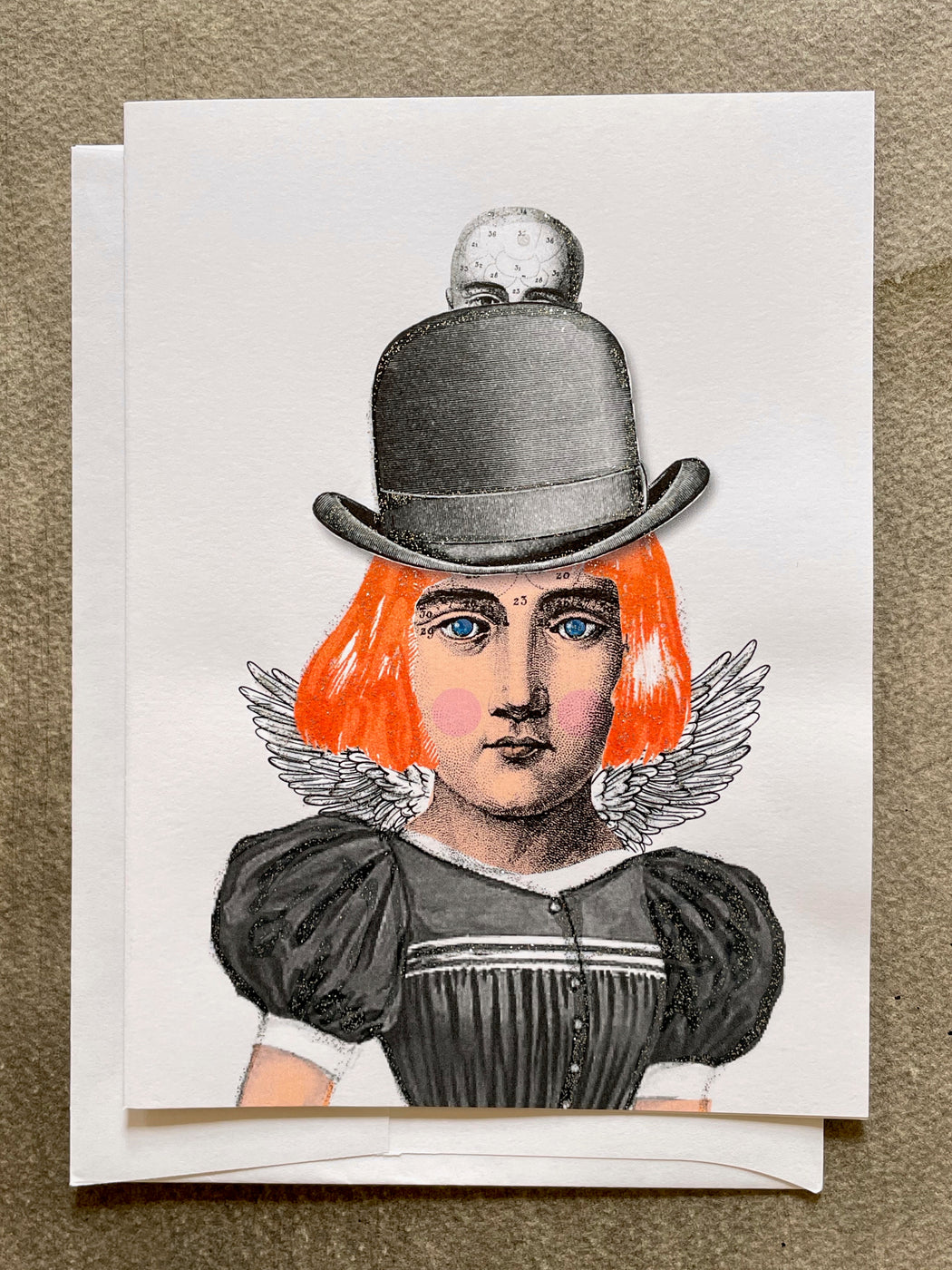 "Alice Does Downtown" Greeting Card