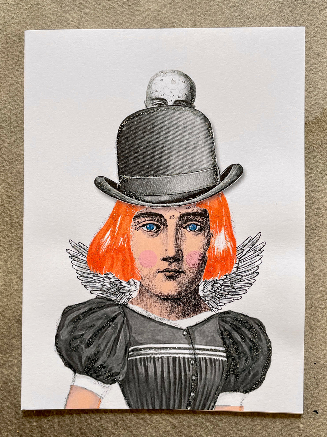"Alice Does Downtown" Greeting Card