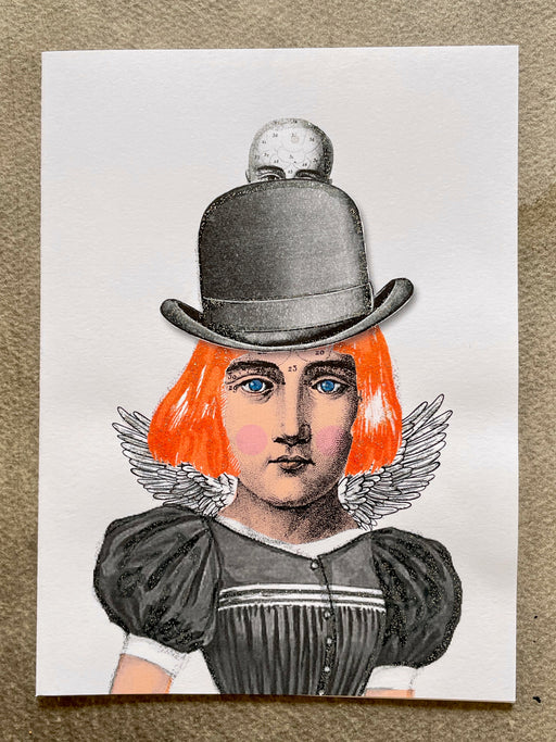 "Alice Does Downtown" Greeting Card