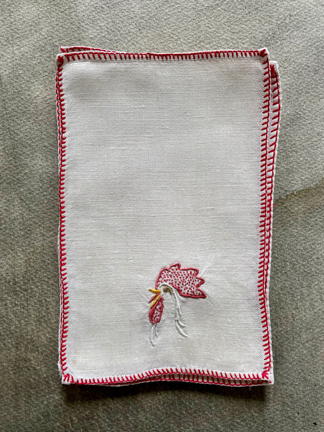 Vintage Cocktail Napkins - Cocks