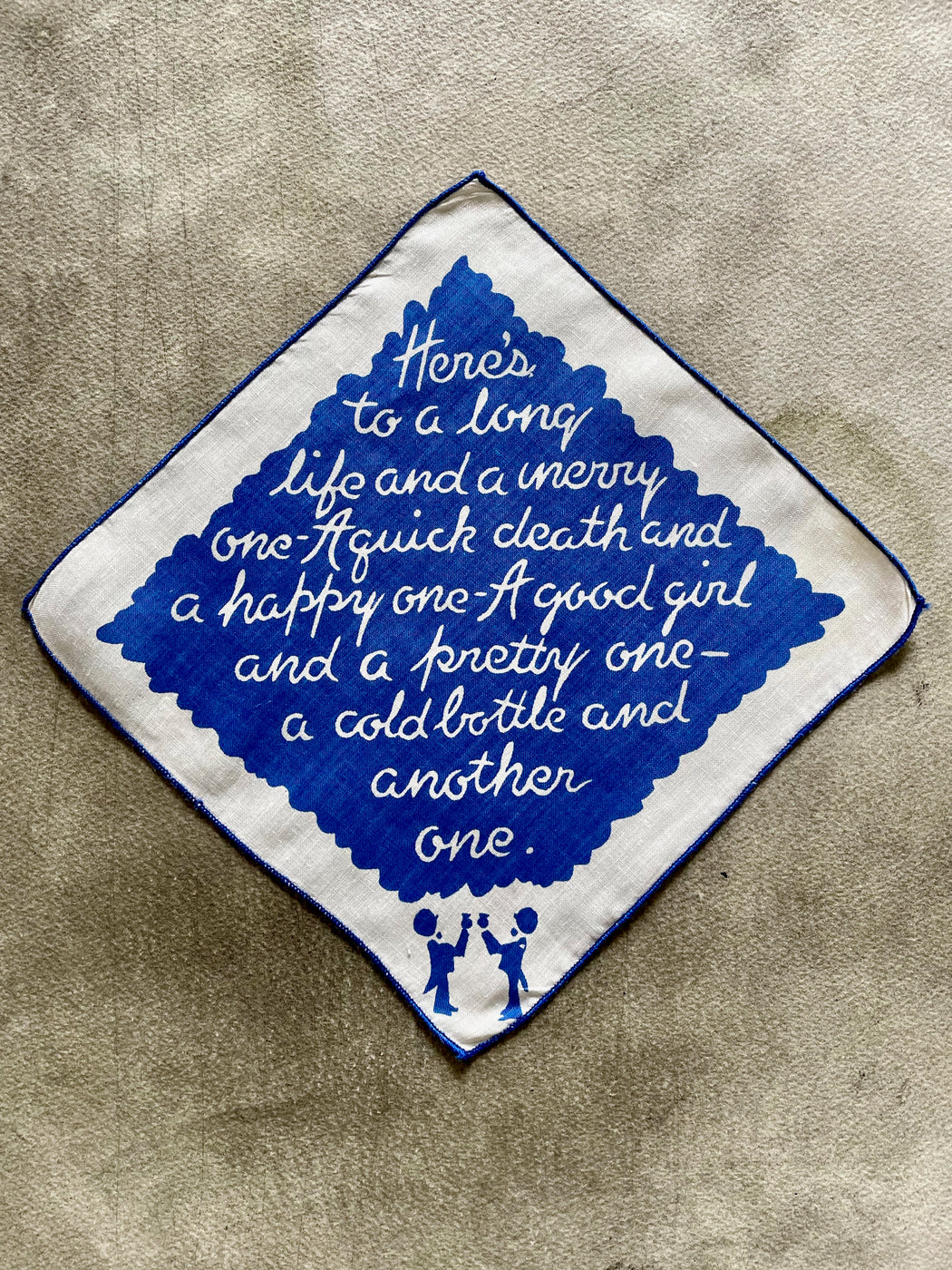 Vintage Cocktail Napkins - Confirmed Bachelor