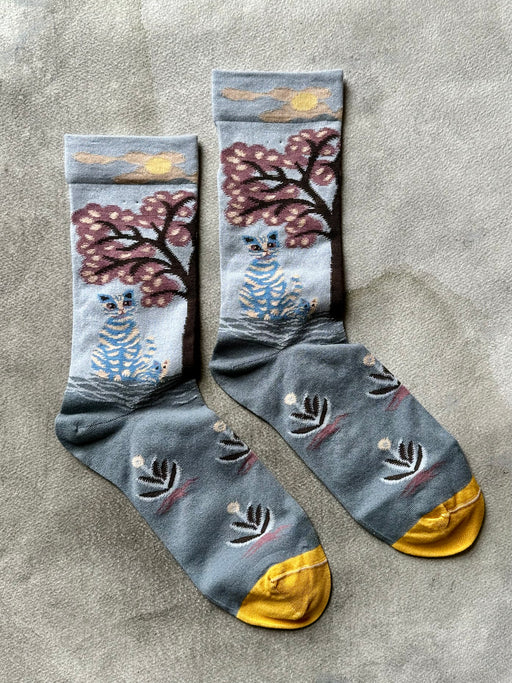 "Cat" Socks by Bonne Maison