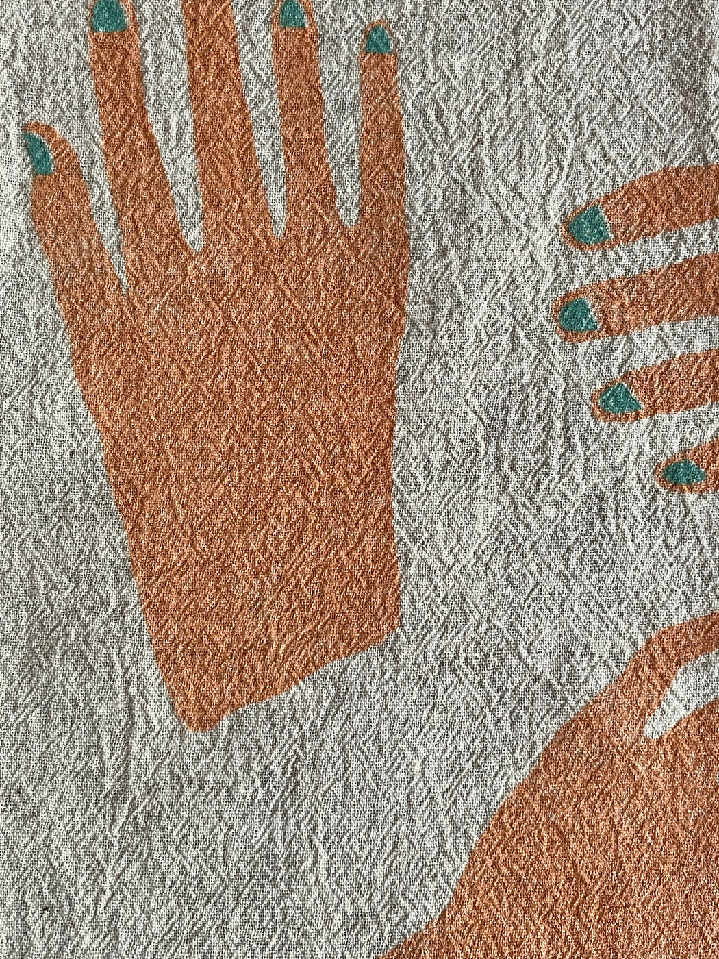 "Hands" Tea Towel