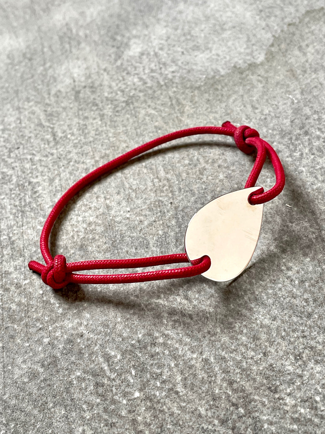 Guitar Pick Bracelet - Red