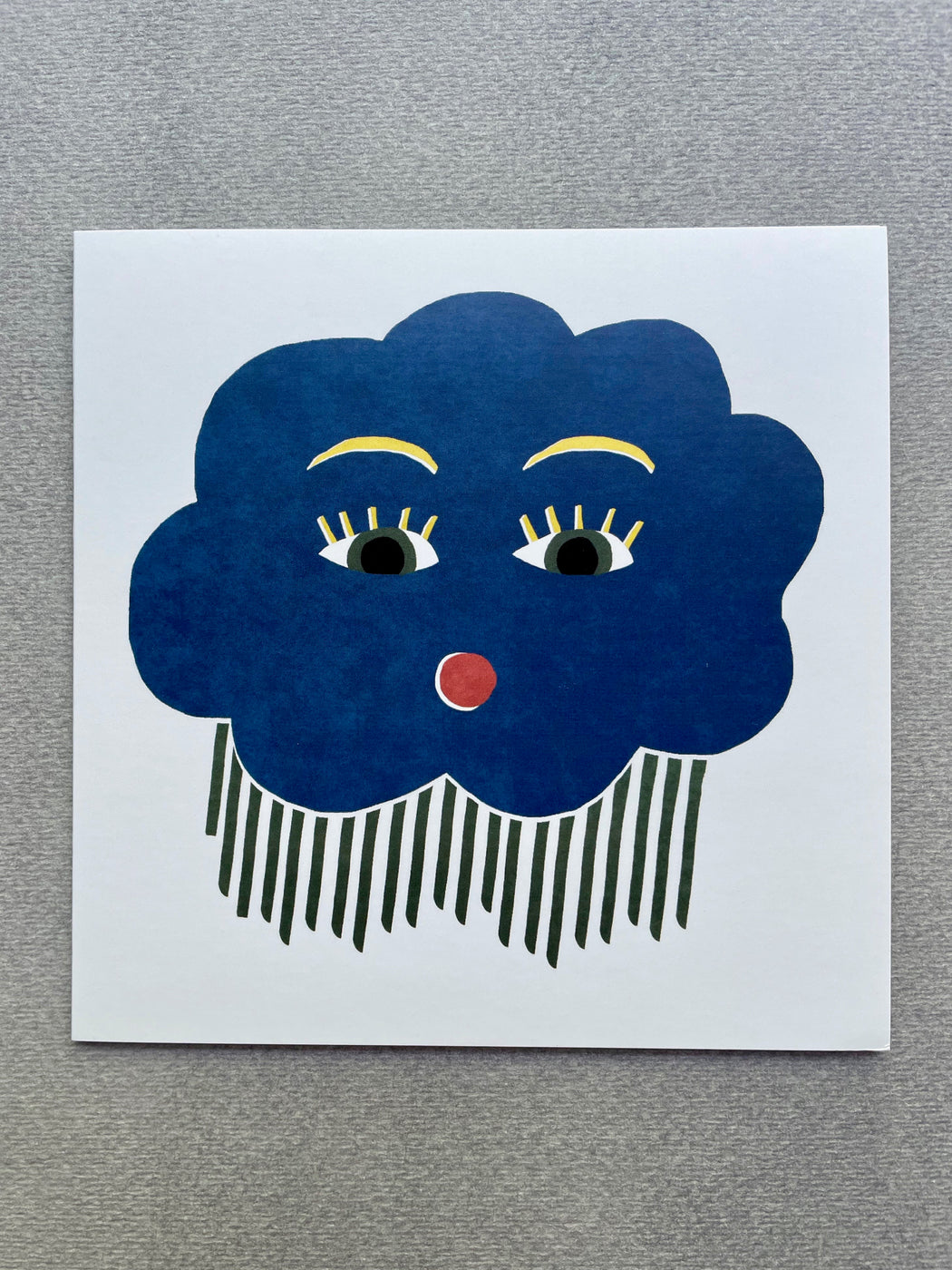 "Rain Cloud" Card