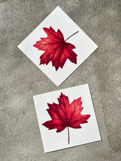 "Maple Leaf" Tattoo by Vincent Jennerot
