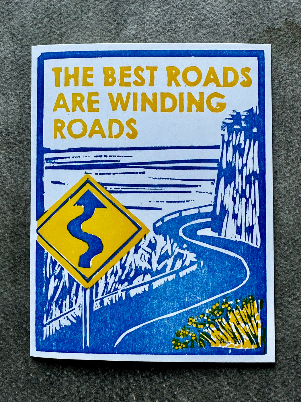 "Winding Roads" Card
