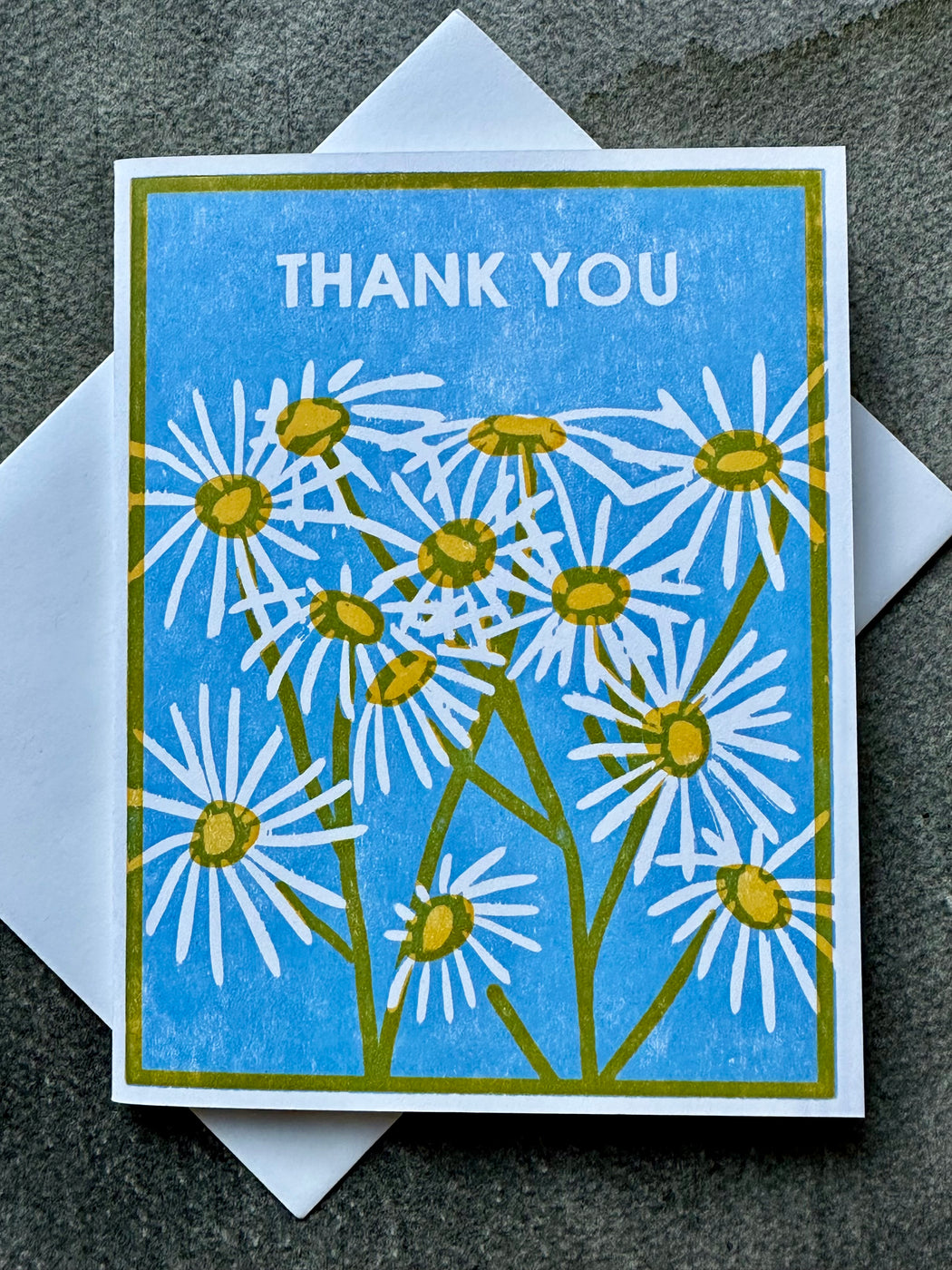"Daisies" Thank You Card