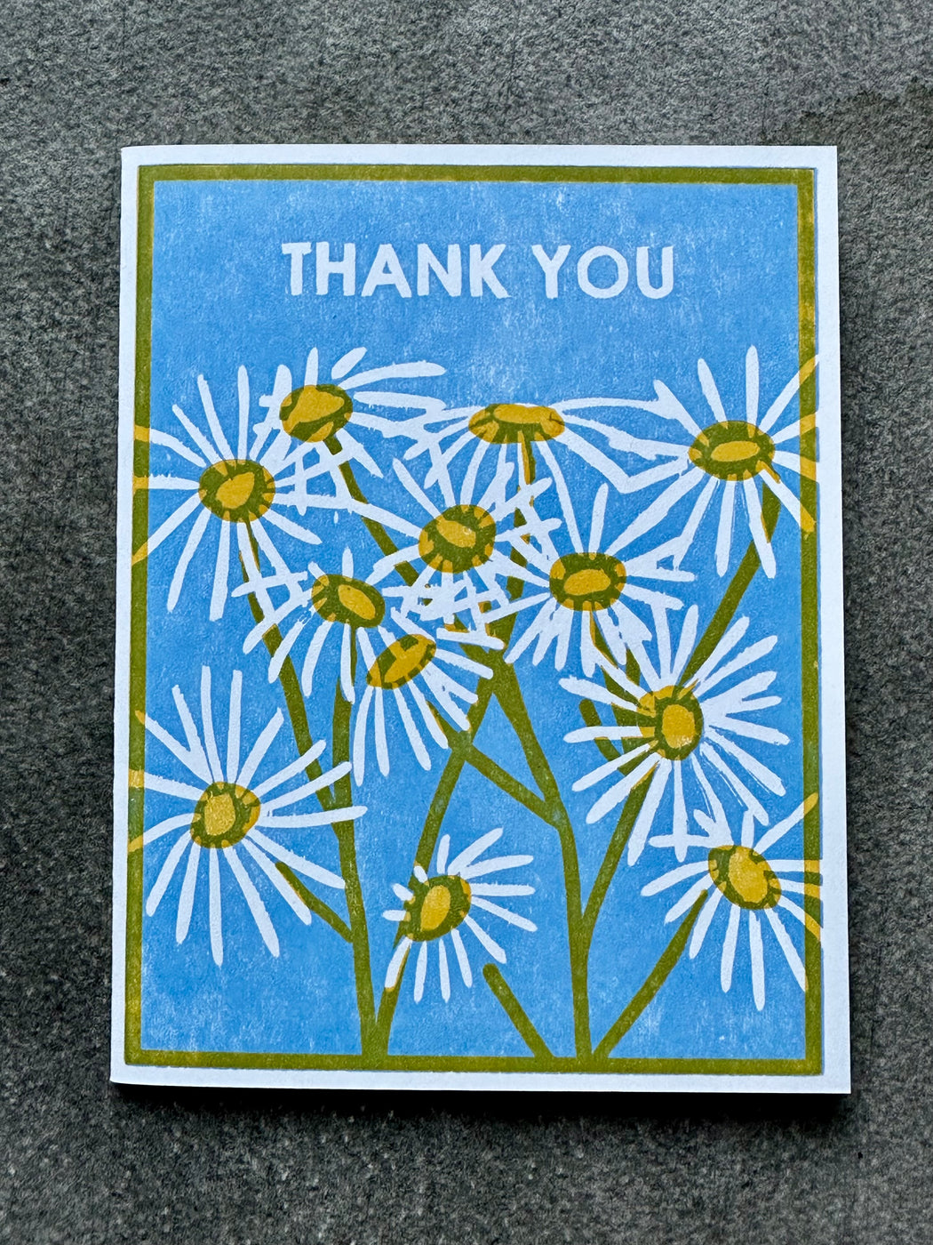 "Daisies" Thank You Card
