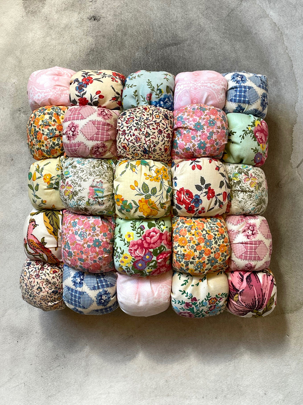 Vintage Patchwork Pillow by Mountain Artisans