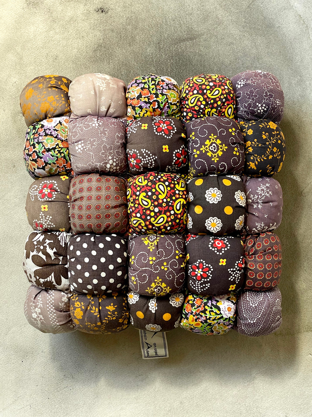 Vintage Patchwork Pillow by Mountain Artisans