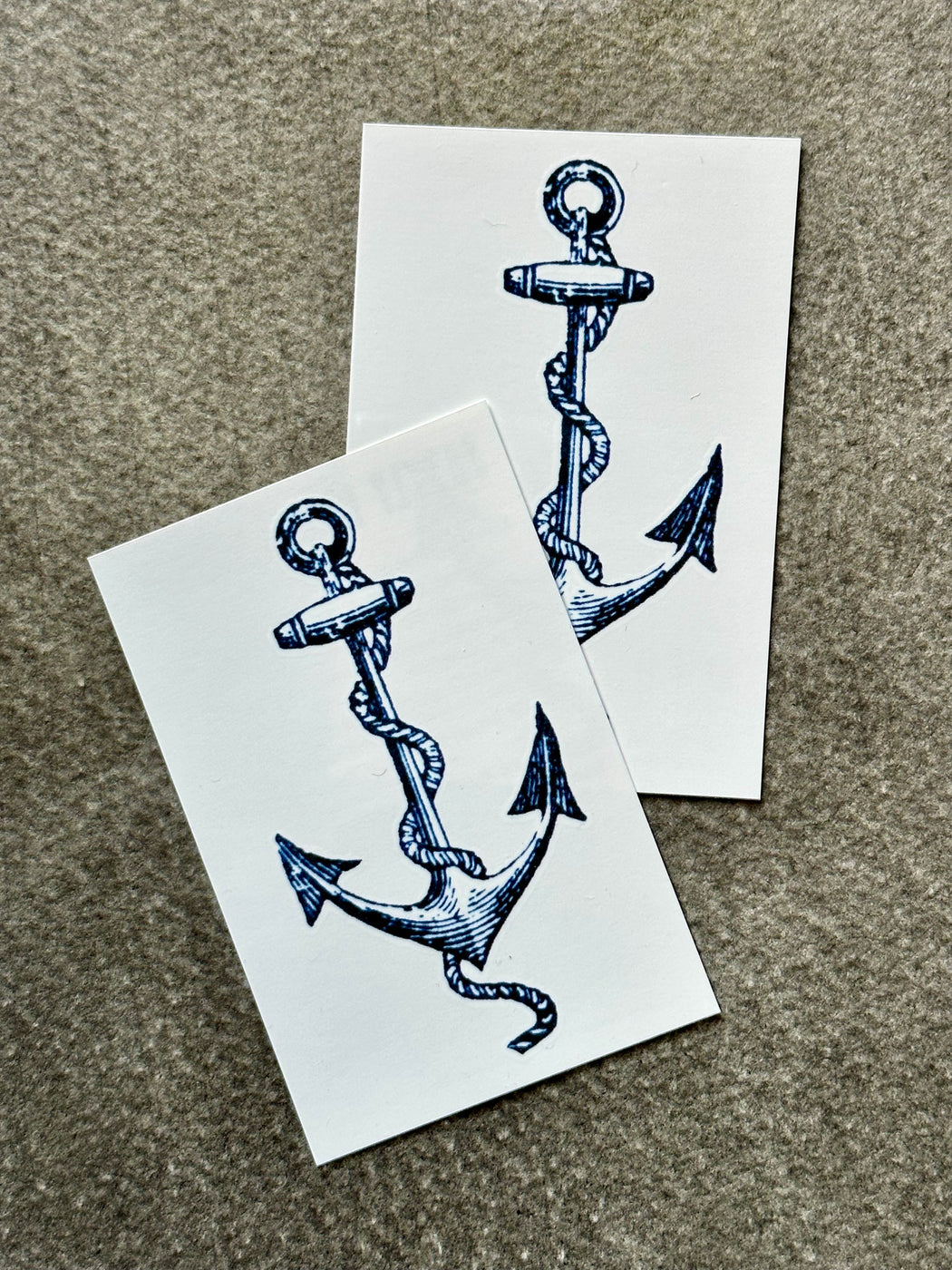 "Cartolina Anchor" Tattoo by Fiona Richards