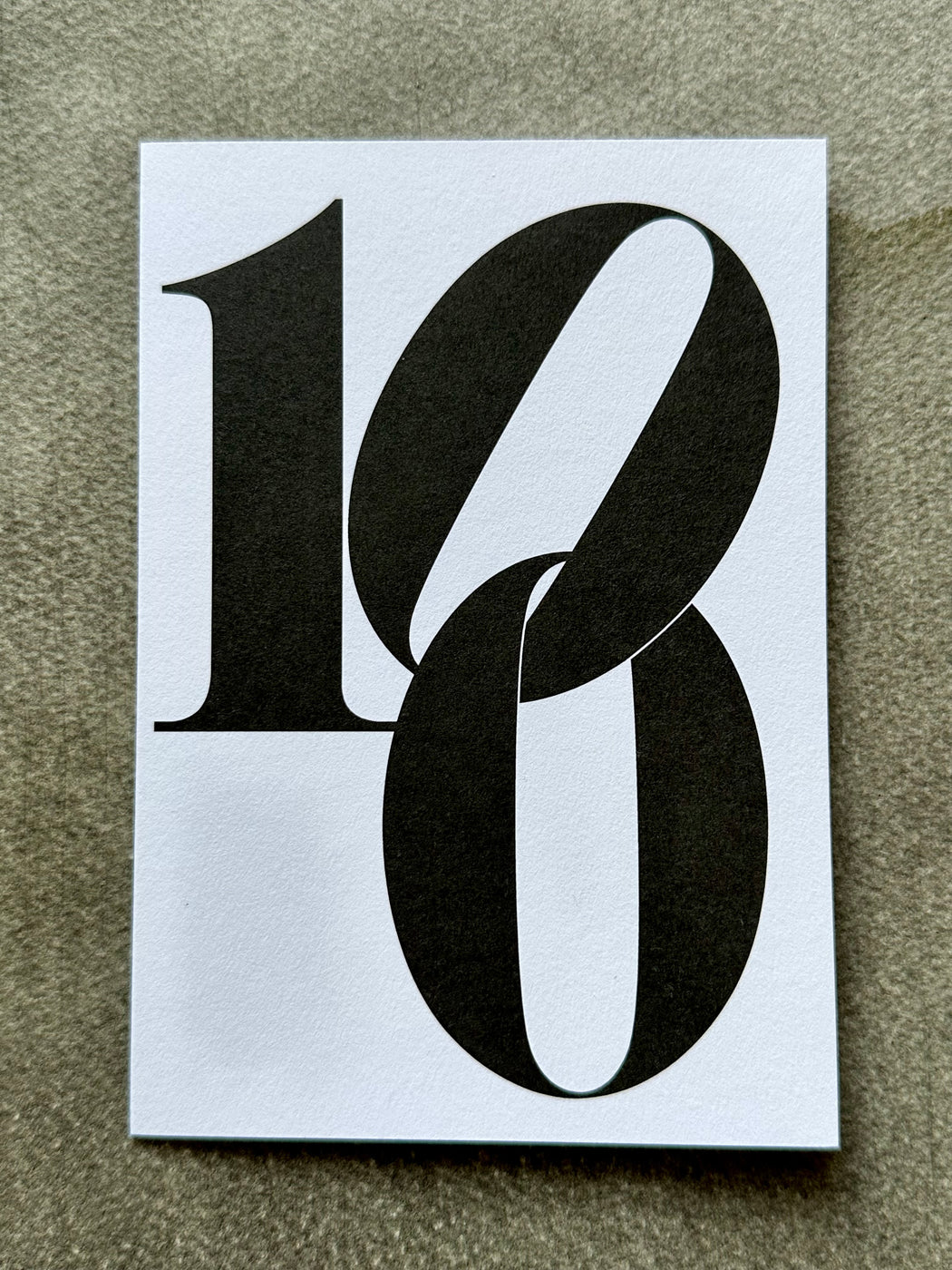 "100" Birthday Card
