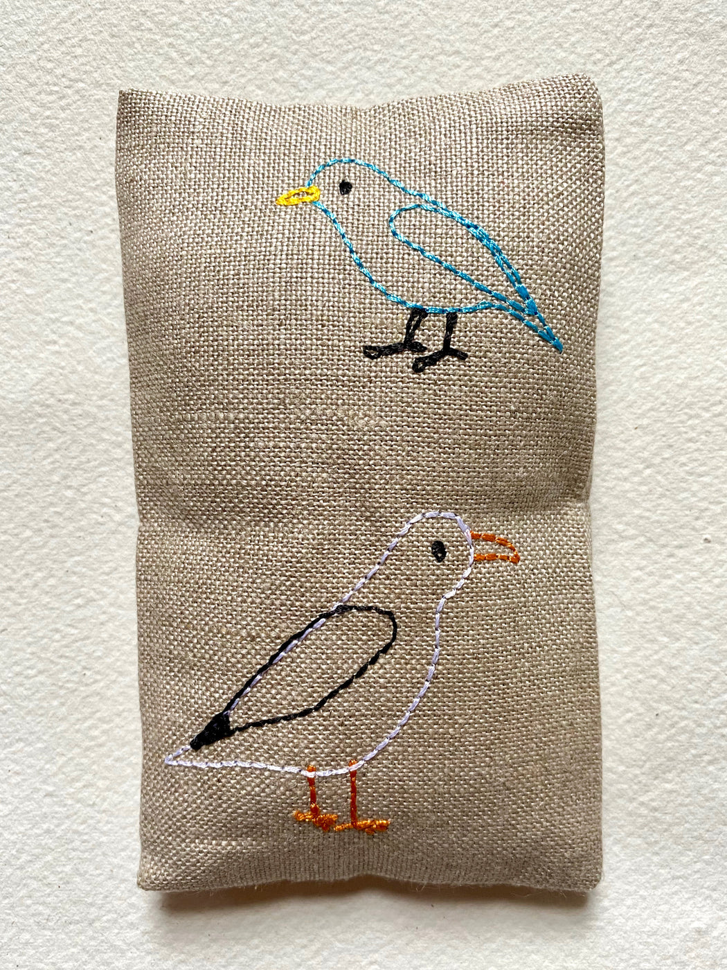 K Studio "Birds of the World" Embroidered Sachets