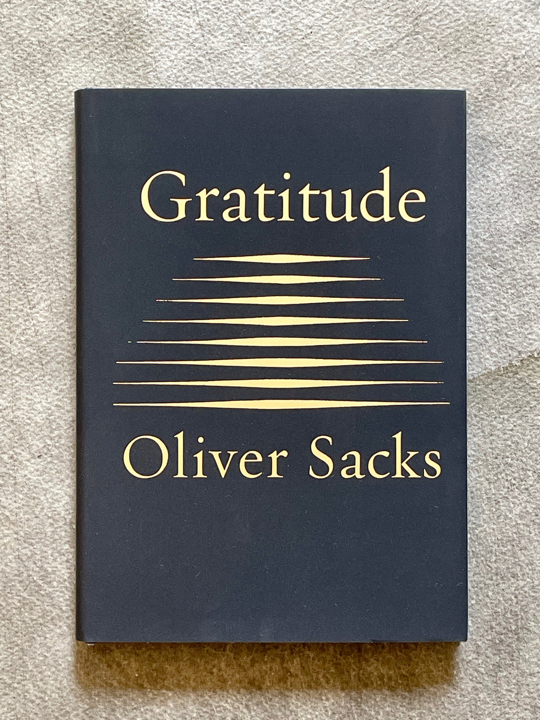 "Gratitude" by Oliver Sacks