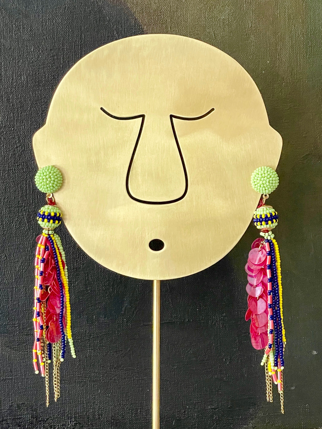 "Cha Cha Real Smooth" Tassel Earrings
