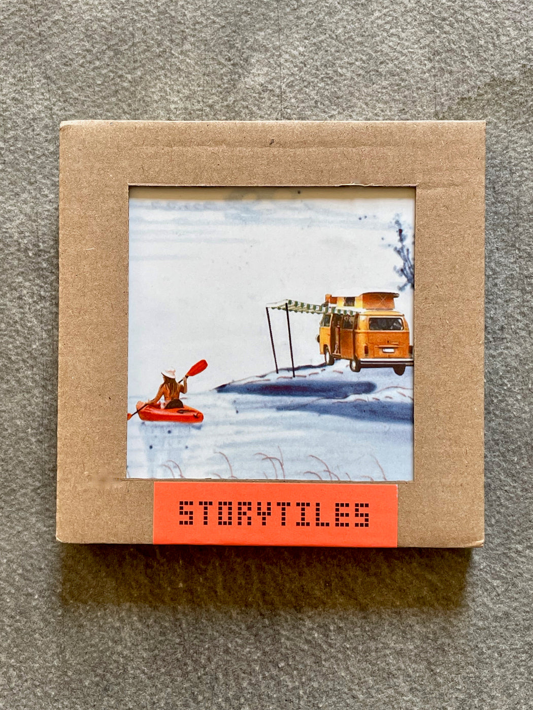 "Into the Wild" Story Tile by Marga Van Oers