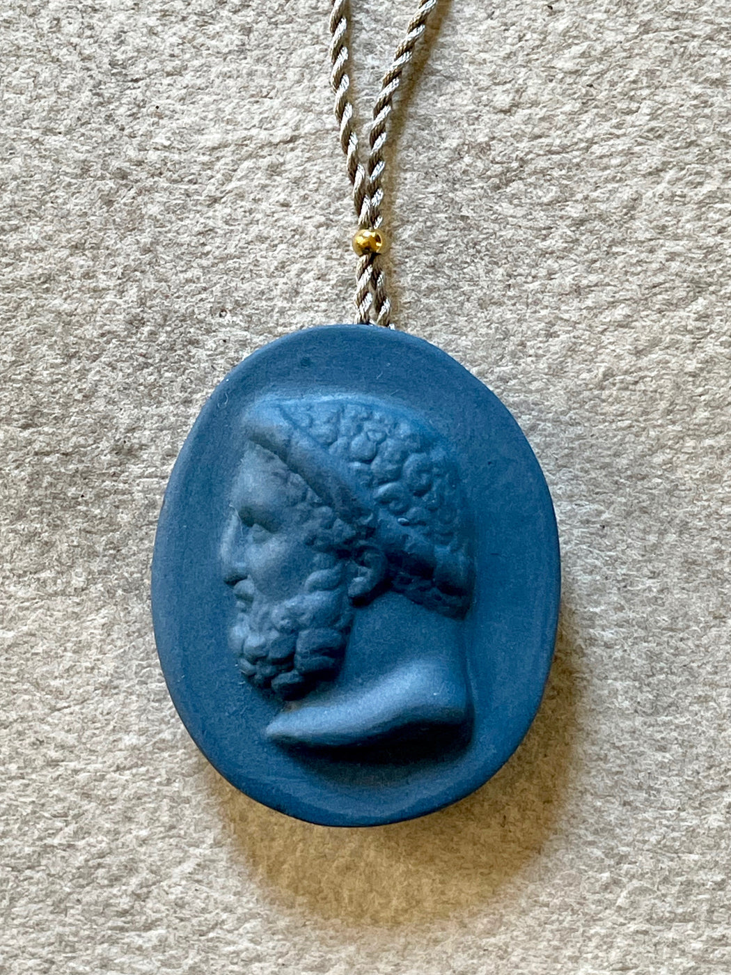 "Emperor" Cameo Pendant by Marcie McGoldrick