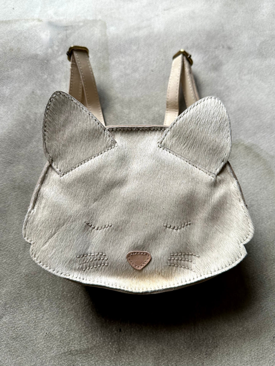 Donsje Little Leather "Cat" Backpack