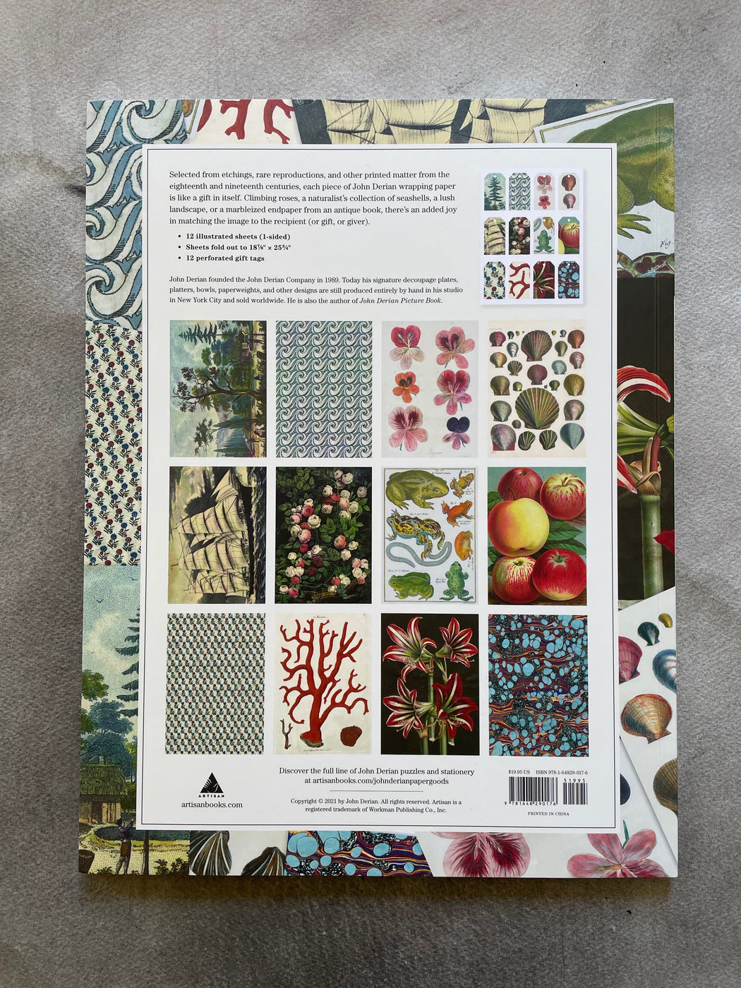 John Derian Wrapping Paper Book