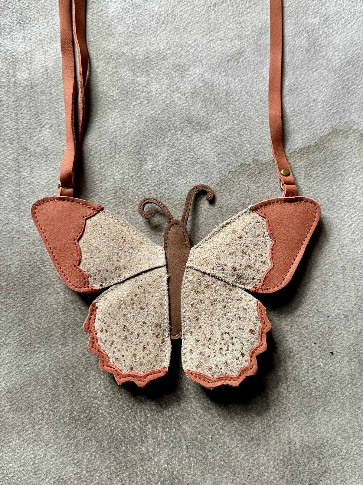 Donsje - Leather Butterfly Purse (19cm)