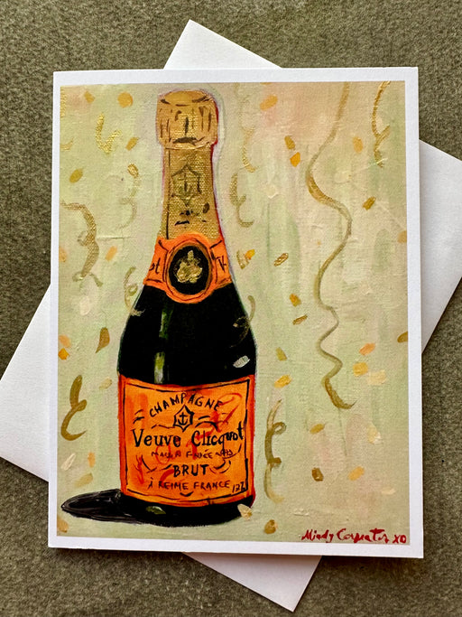 "Champagne" Card by Mindy Carpenter